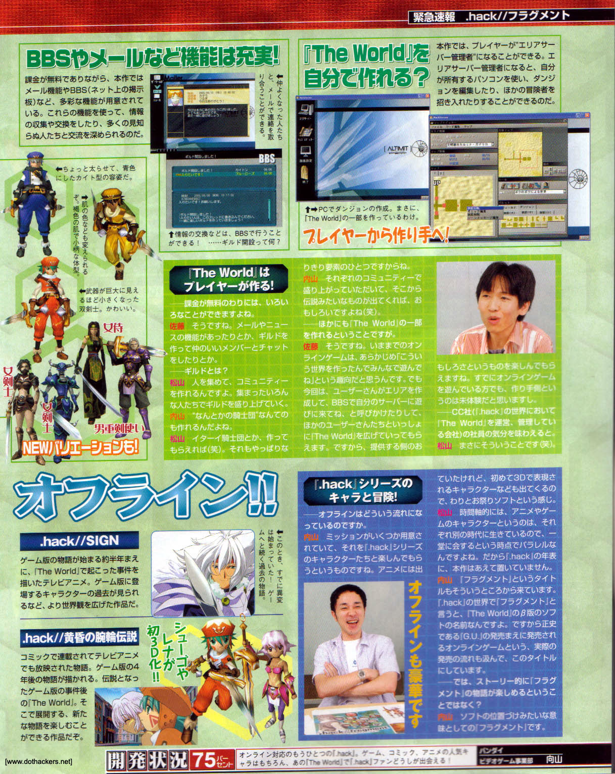 dothackers .hack//Fragment